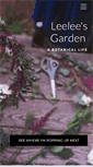 Mobile Screenshot of leeleesgarden.com