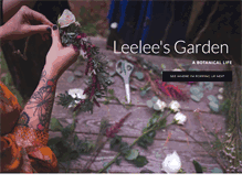 Tablet Screenshot of leeleesgarden.com